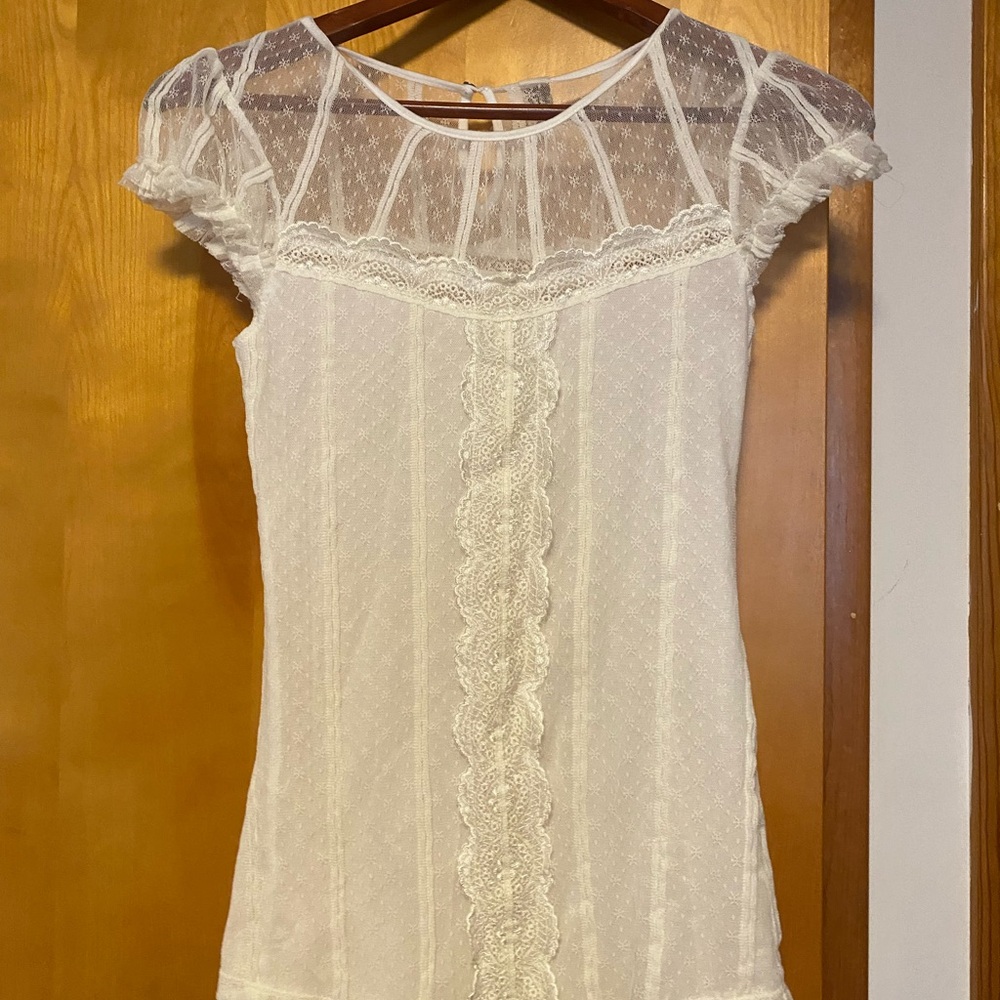 Free people white top